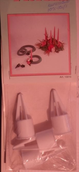 48 Kaarsenhouders (sealed) bloemschikken FLORINA, Ophalen of Verzenden, Nieuw, Kunst en Creatief