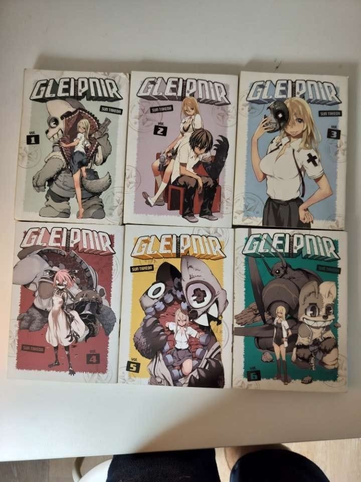 Gleipnir Volledige Manga reeks, Complete serie of reeks, Europa, Ophalen of Verzenden, Zo goed als nieuw
