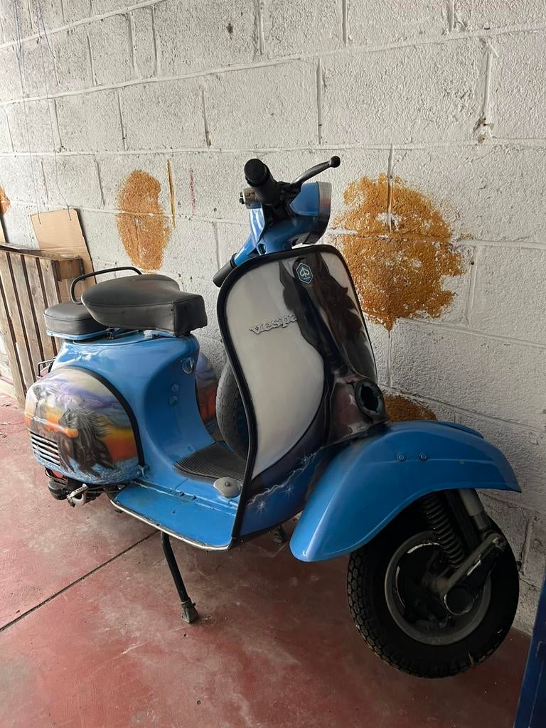 Oldtimer Vespa super bouwjaar 1975, Fietsen en Brommers, Ophalen, Gebruikt, 150 cc