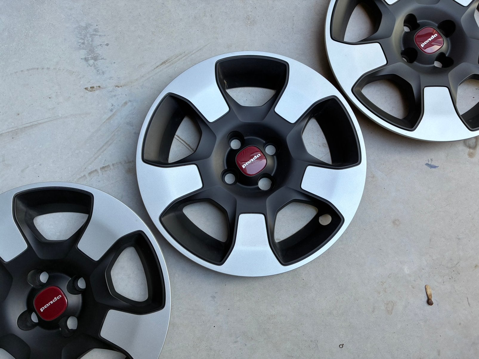 Wielschijven Fiat Panda Cross 15 inch - bijna nieuw, Auto diversen, Ophalen, Zo goed als nieuw