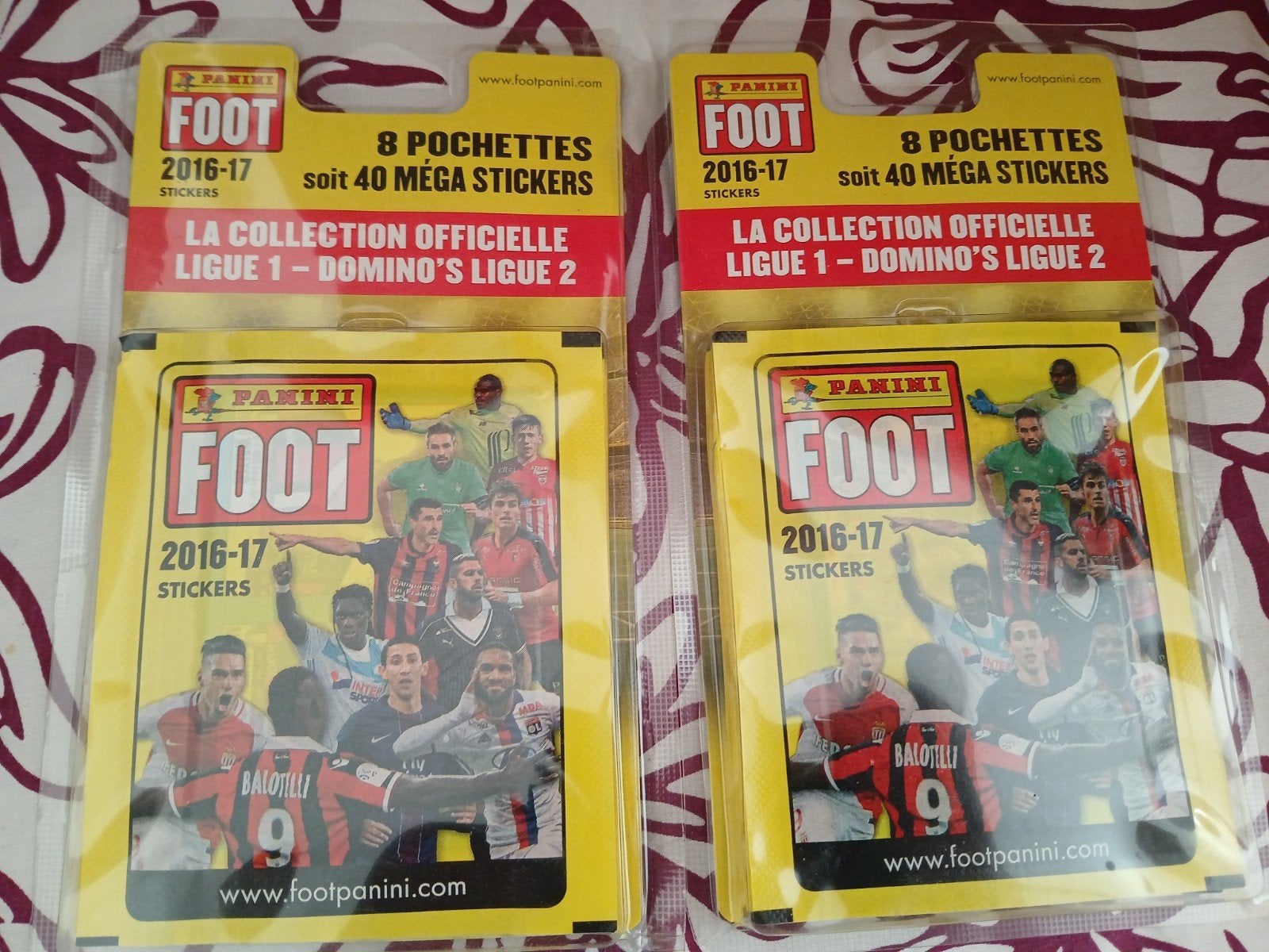 Panini rare blisterverpakking 8 zakjes mbappé foot 2016, Ophalen of Verzenden, Nieuw, Meerdere stickers