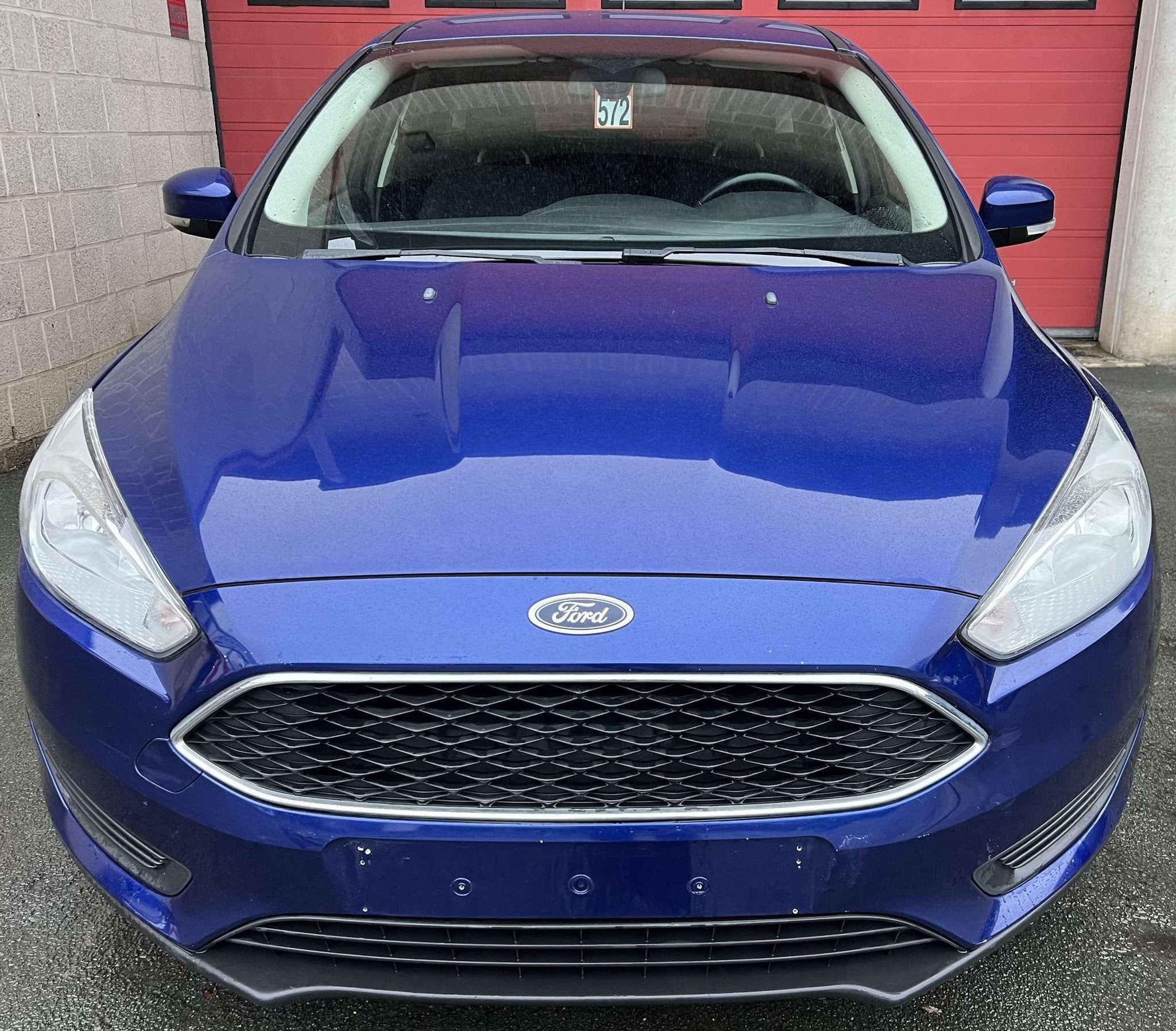 Ford Focus 1.0 EcoBoost Business Edition + CLIM (bj 2014), Auto's, Ford, Focus, Gebruikt, Euro 6, Blauw