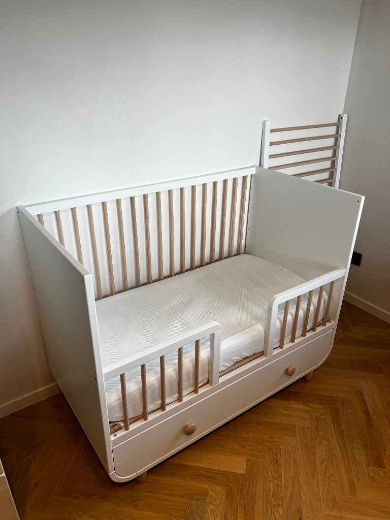 Ikea Myllra babybedje wit, Enlèvement, Comme neuf, Lit