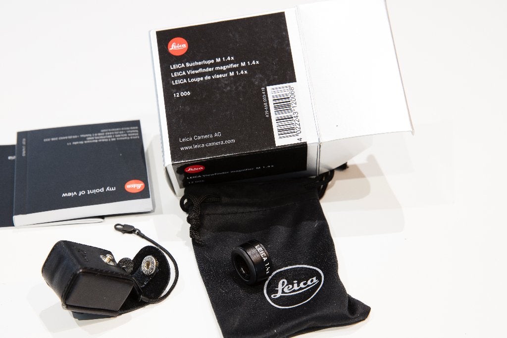 Loupe de mise au point 1.4x pour Leica M, ref 12006, Enlèvement ou Envoi, Neuf, Leica, Lentille additionnelle/convertisseur