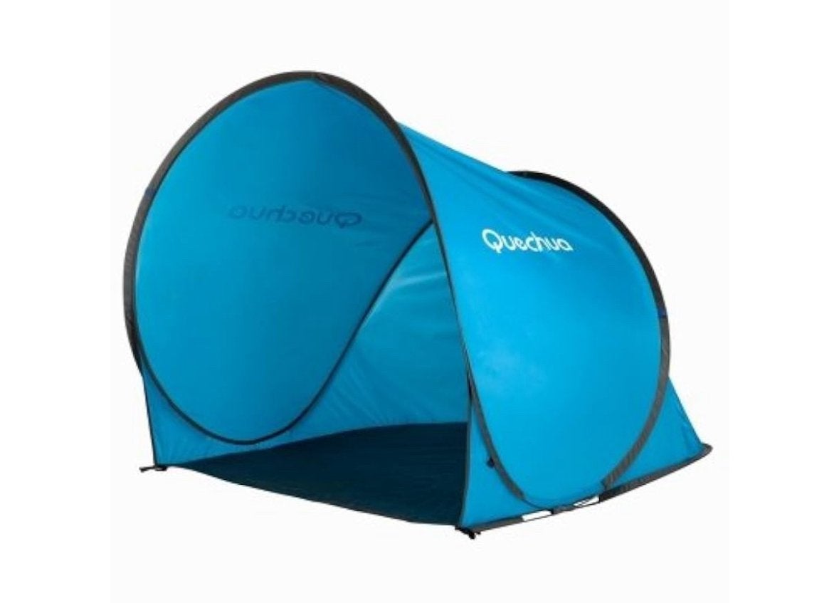 2 seconds 0 blue tent pop up, Caravanes & Camping, Tentes, Enlèvement, Comme neuf