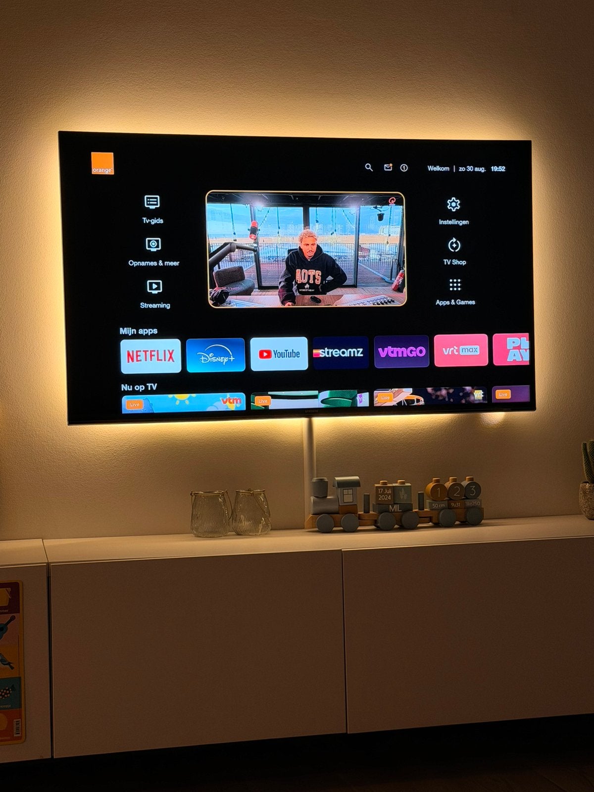 Samsung TV (2015) - 4K!, TV, Hi-fi & Vidéo, Télévisions, LED, Enlèvement, Utilisé, 4k (UHD)
