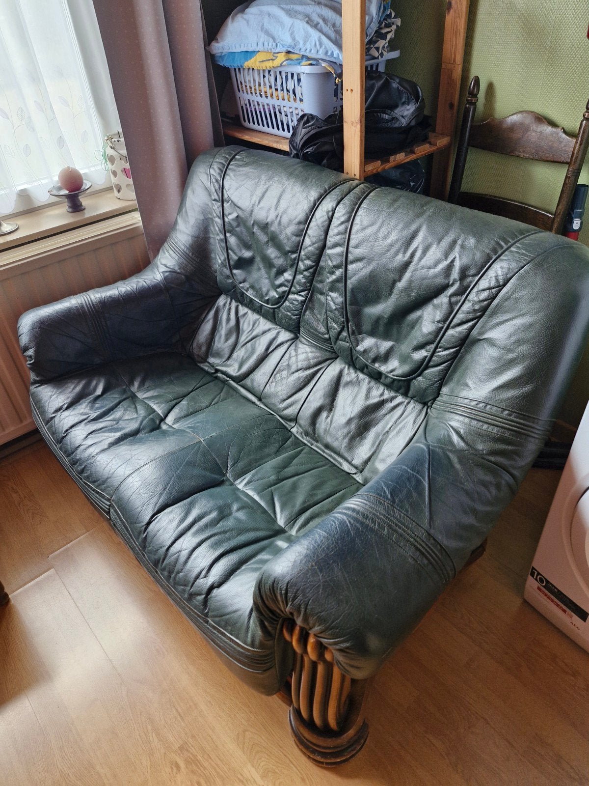 Vieux fauteuil 2 places, Maison & Meubles, Enlèvement