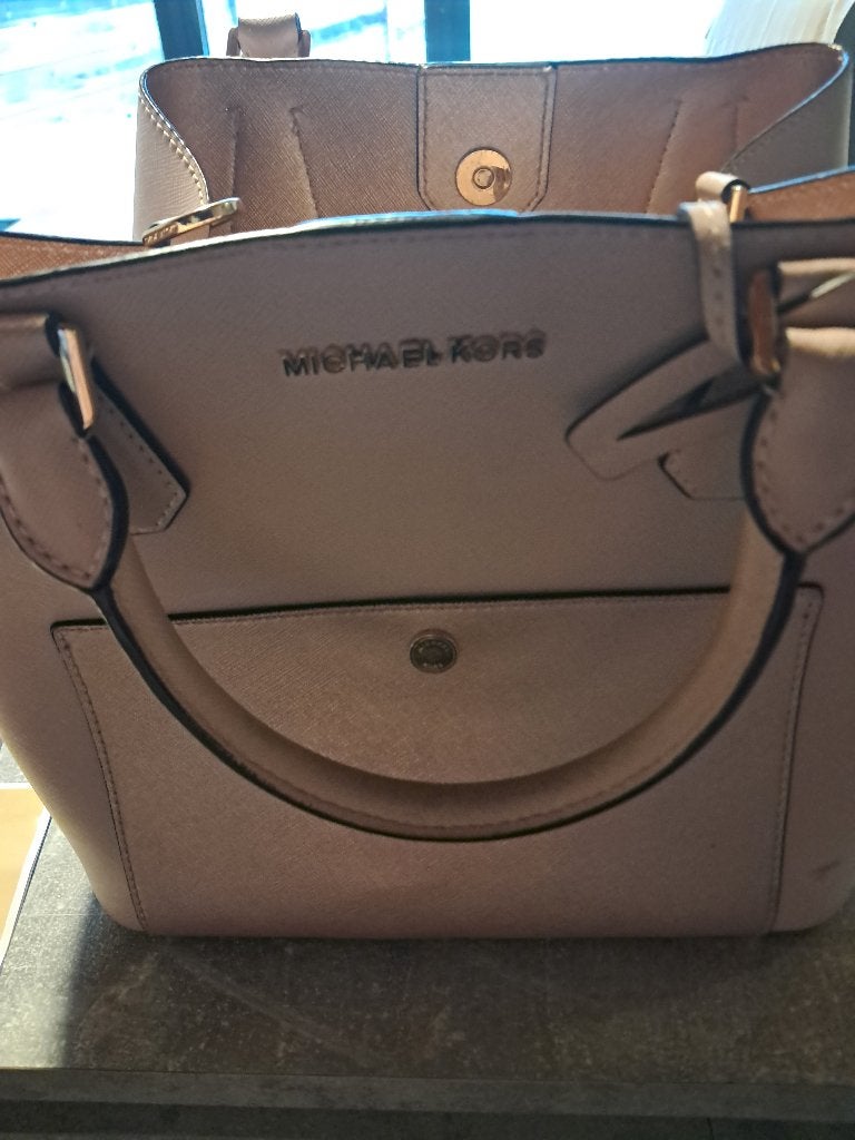 Handtas michael kors, Enlèvement, Comme neuf, Beige, Sac à main