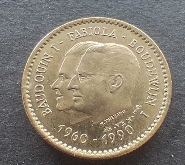 Medaille Boudewijn en Fabiola 1990, Ophalen of Verzenden