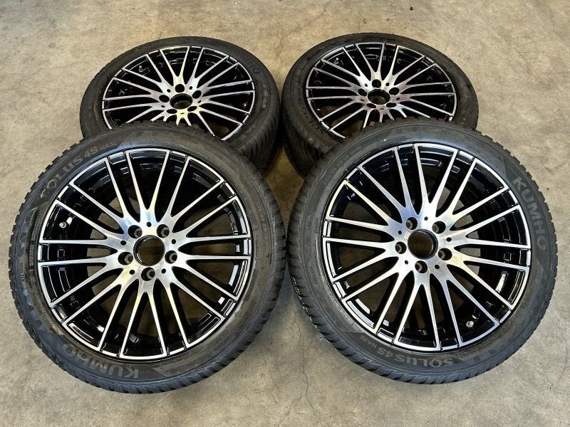 18 inch originele velgen + vierseizoenenbanden Mercedes C kl, Auto-onderdelen, 18 inch, Gebruikt, -, -