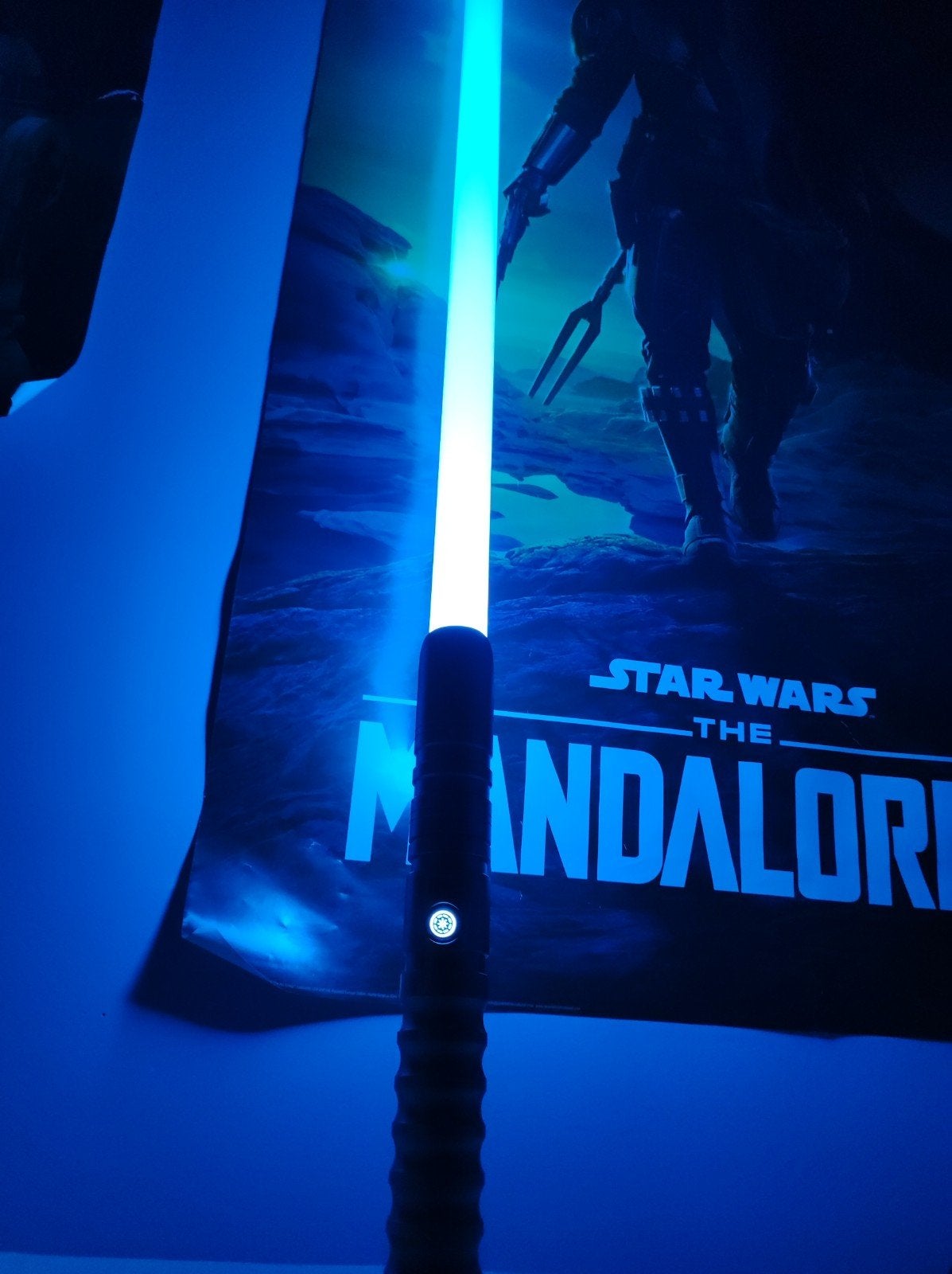 Starwars, lightsaber, multi color, jaxy saber, Antiek en Kunst, Ophalen of Verzenden