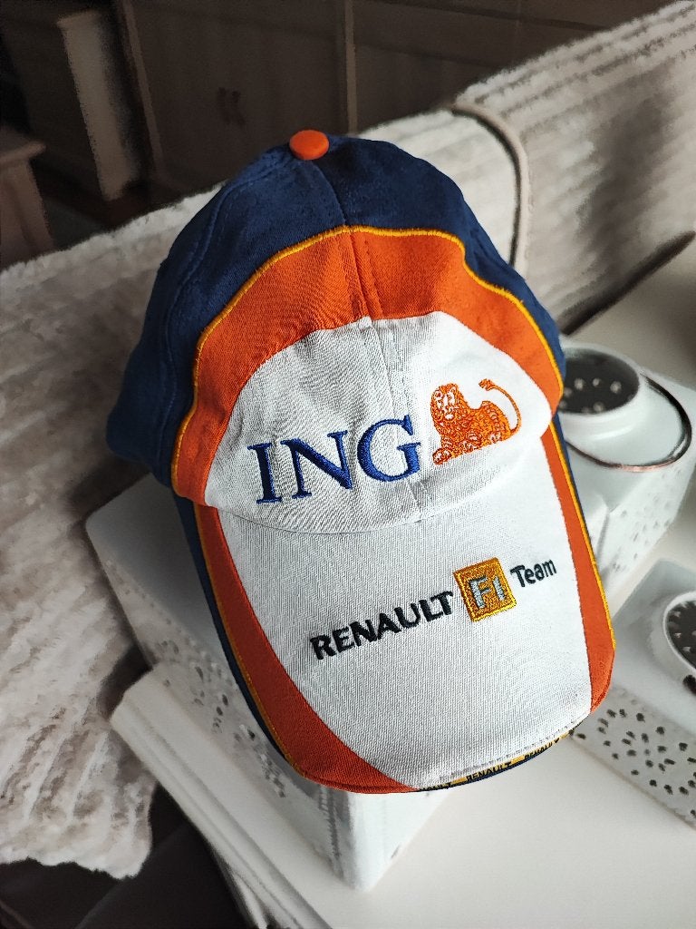 Casquette ING Renault F1 Team (exclusivité ING VIP Village), Vêtements | Hommes, Neuf, Enlèvement ou Envoi, Renault ING F1 Team