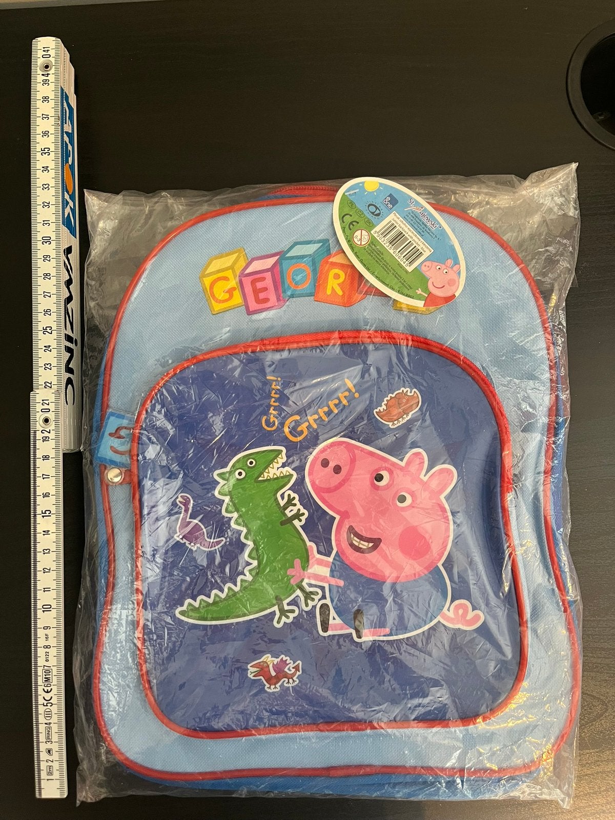Peppa Pig rugzakje, Ophalen of Verzenden, Nieuw, Blauw, Rugtas