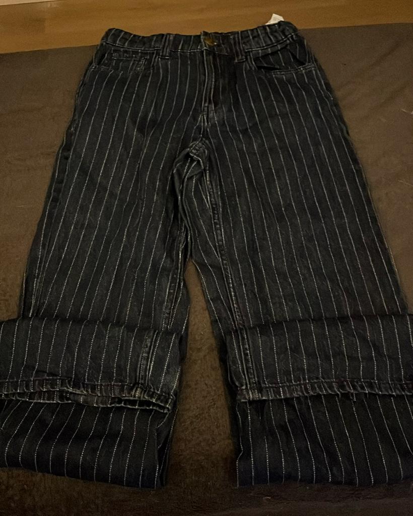 Blauwe jeans broek, Ophalen, Gebruikt, Maat 158