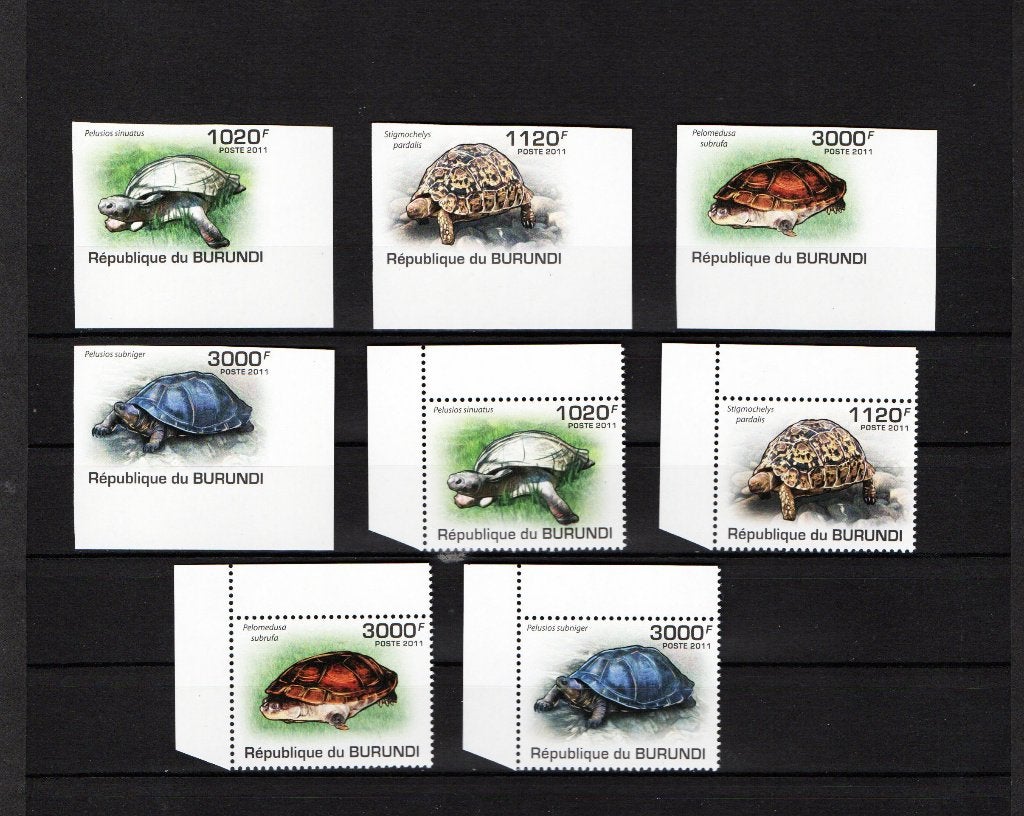 Série de timbres du Burundi ( cote 50 € ), Enlèvement ou Envoi, Non oblitéré