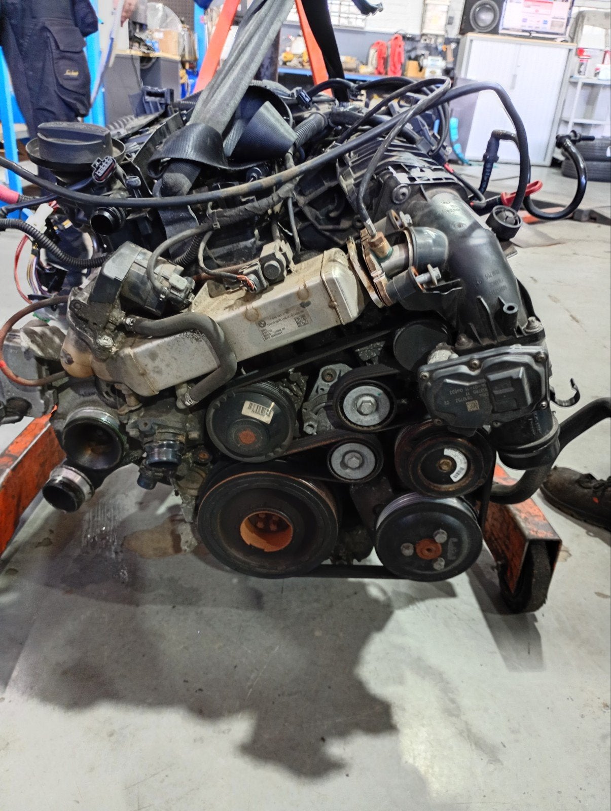 moteur n47d20c, Enlèvement, Utilisé, BMW