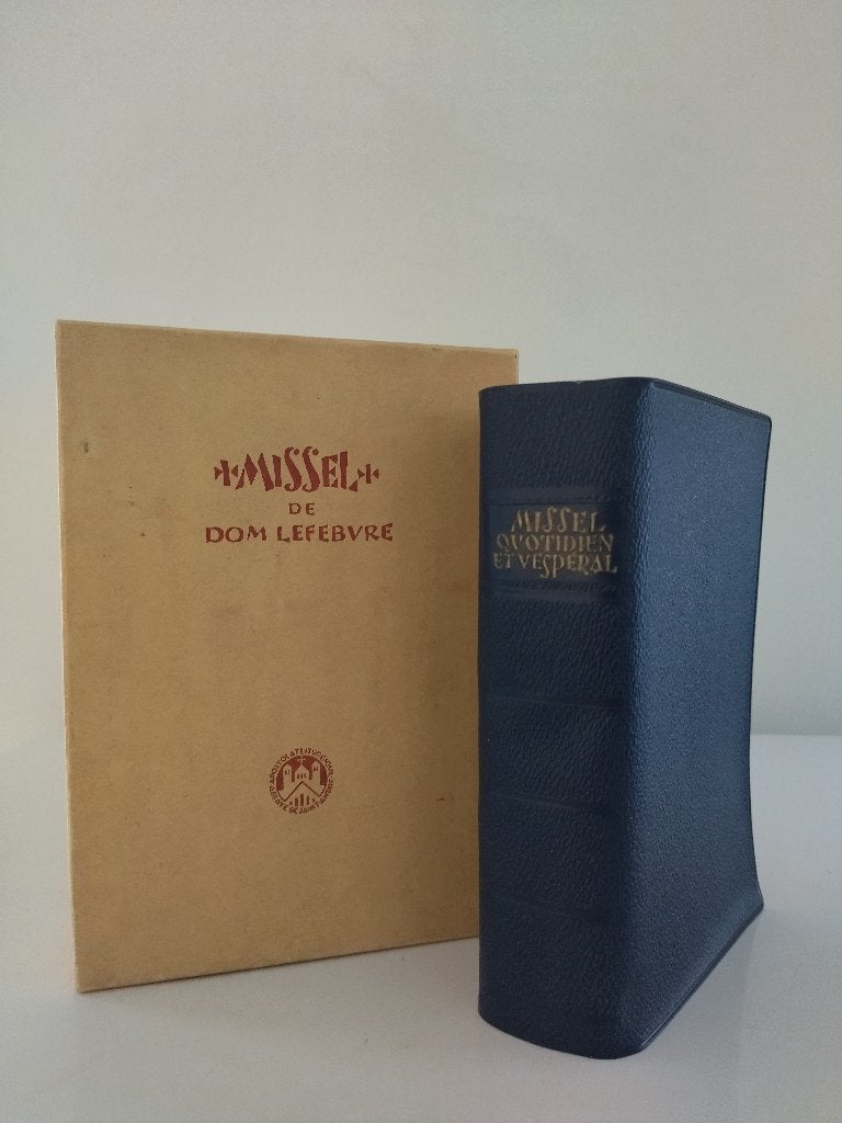 Missel Vespéral Romain Quotidien -Dom Gaspar Lefebvre -1961, Livres, Enlèvement ou Envoi, Comme neuf, Christianisme | Catholique