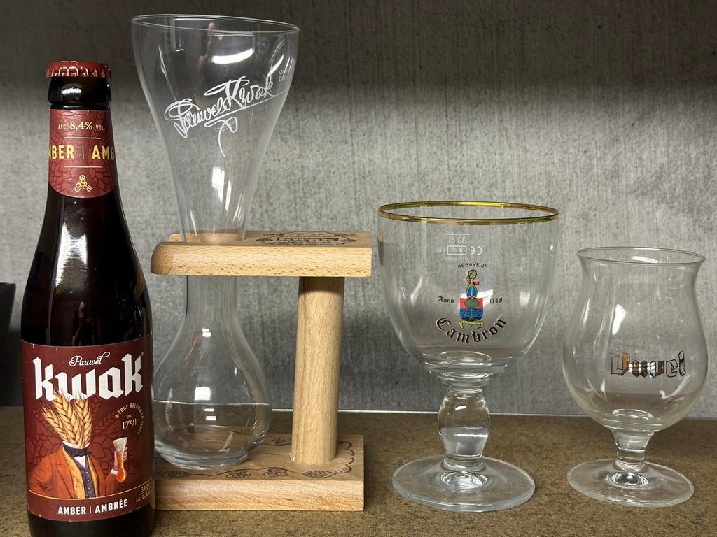 Bierglazen, Verzamelen, Ophalen, Zo goed als nieuw