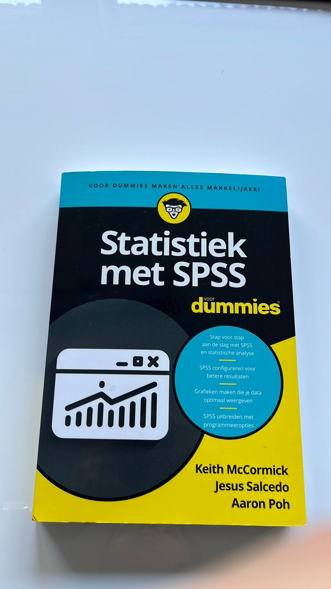 Statistiek met SPSS voor dummies, Ophalen of Verzenden, Zo goed als nieuw