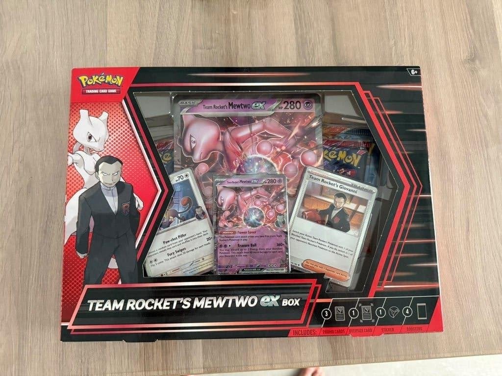 Team rockets mewtwo ex box, Enlèvement ou Envoi, Neuf, Autres types, Foil