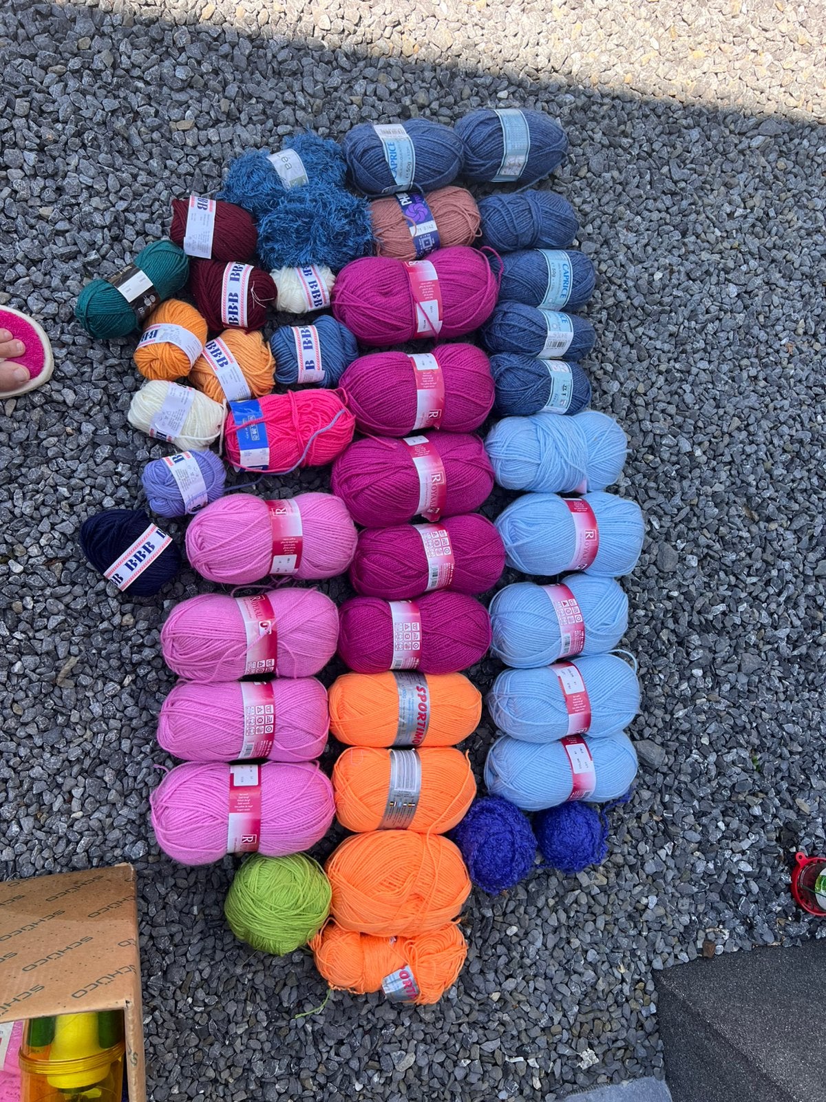 Pelotes lot, Hobby & Loisirs créatifs, Tricot & Crochet, Enlèvement, Comme neuf, Tricot