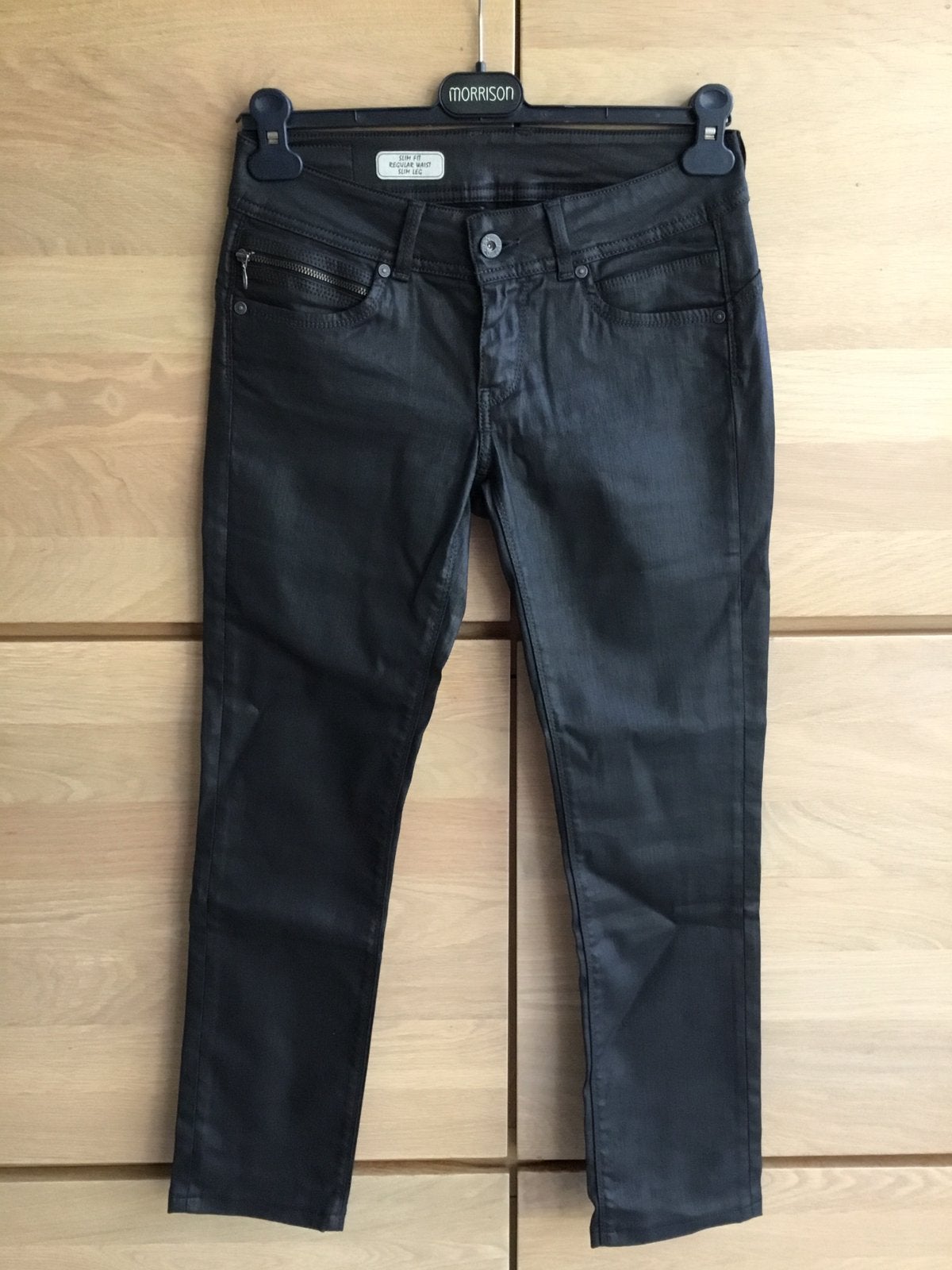 Broek PEPE JEANS, Ophalen of Verzenden, Zo goed als nieuw, Zwart, Overige jeansmaten