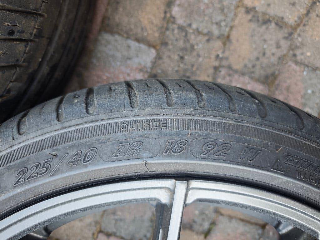 Michelin Pilot Sport3 225/40/18, Ophalen, 18 inch, Gebruikt, Band(en)