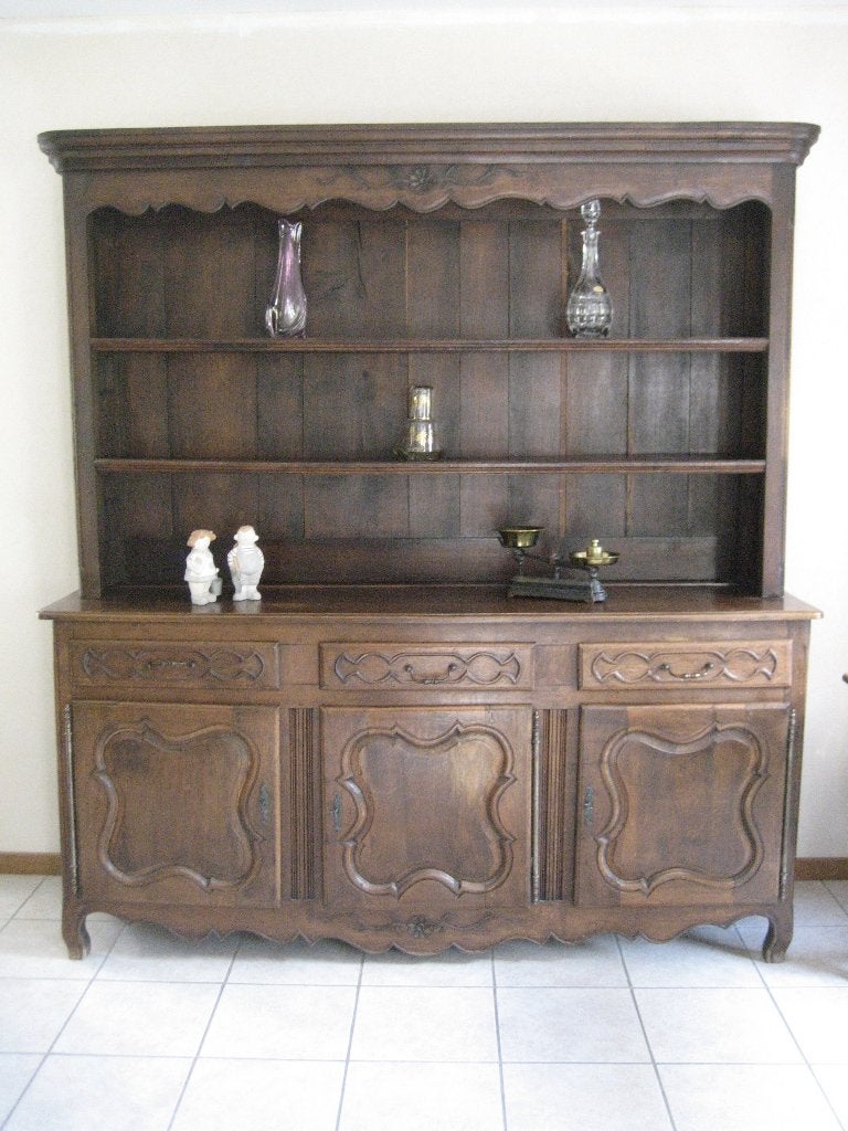 Kast - Buffet, Ophalen, Gebruikt, 200 cm of meer, Antiquité - Style Louis XV