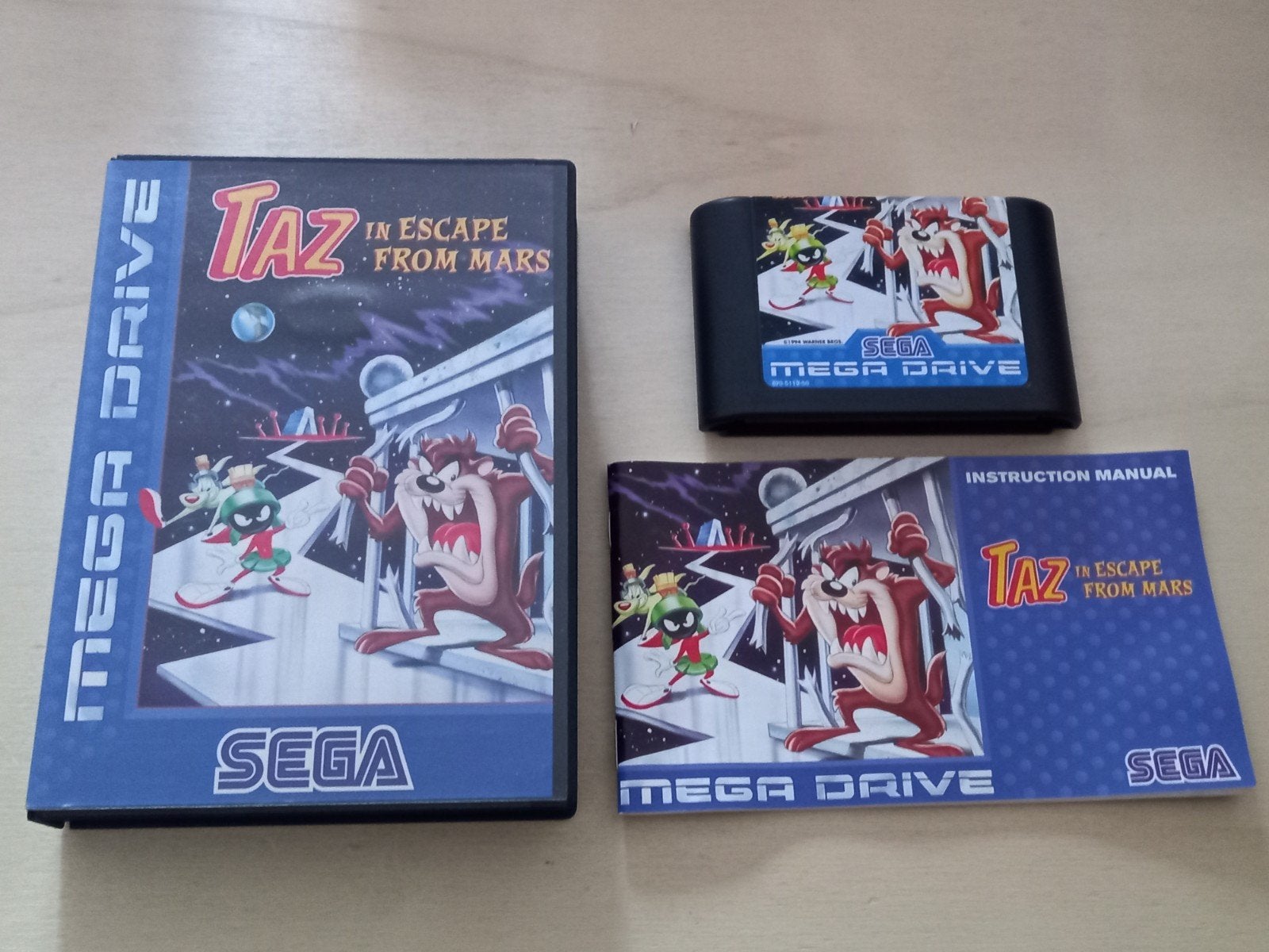 SEGA Mega Drive - Taz in escape from Mars Compleet


de game, Enlèvement ou Envoi, 1 joueur, Utilisé, À partir de 3 ans