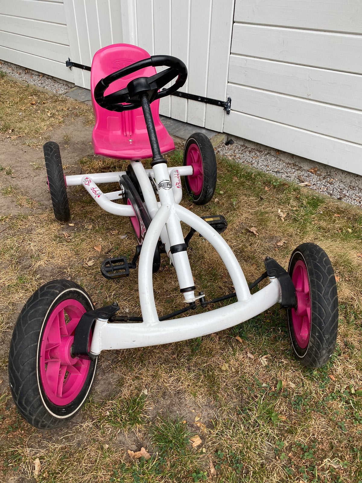 BERG Buddy Junior Roze skelter go-cart, Kinderen en Baby's, Speelgoed | Buiten | Skelters, Gebruikt, Berg, Ophalen