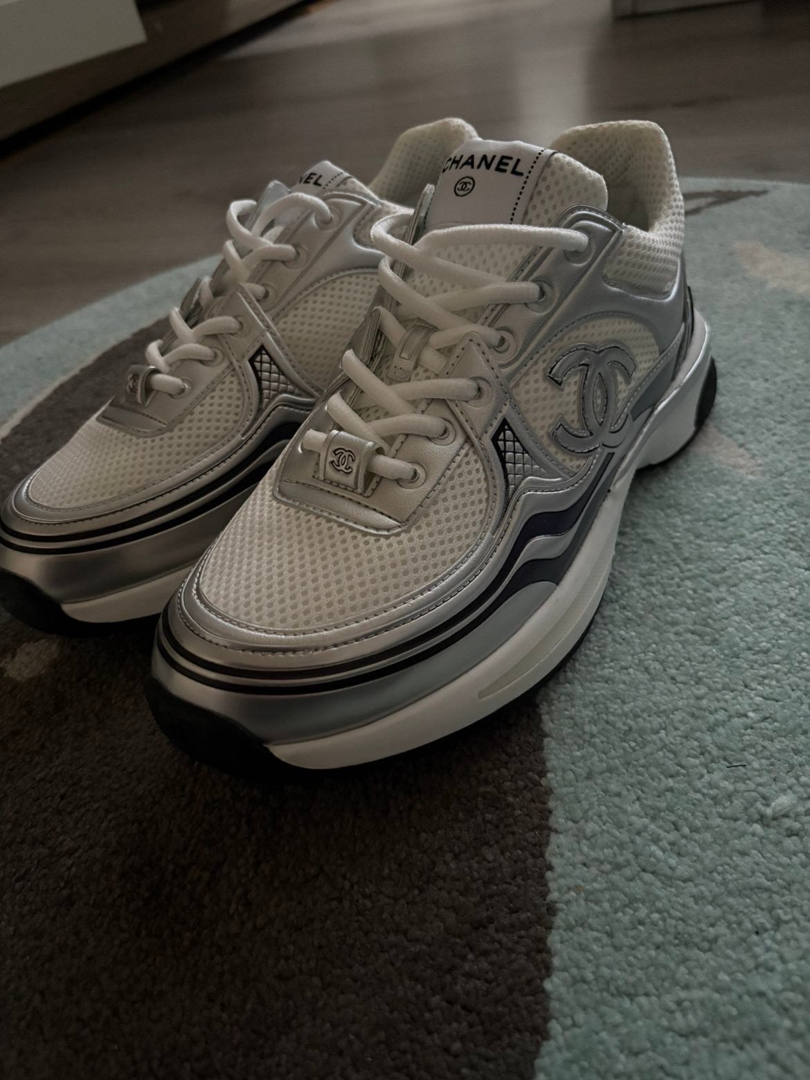 Channel Runners, Vêtements | Femmes, Chaussures, Enlèvement ou Envoi, Sneakers et Baskets, Comme neuf, Blanc