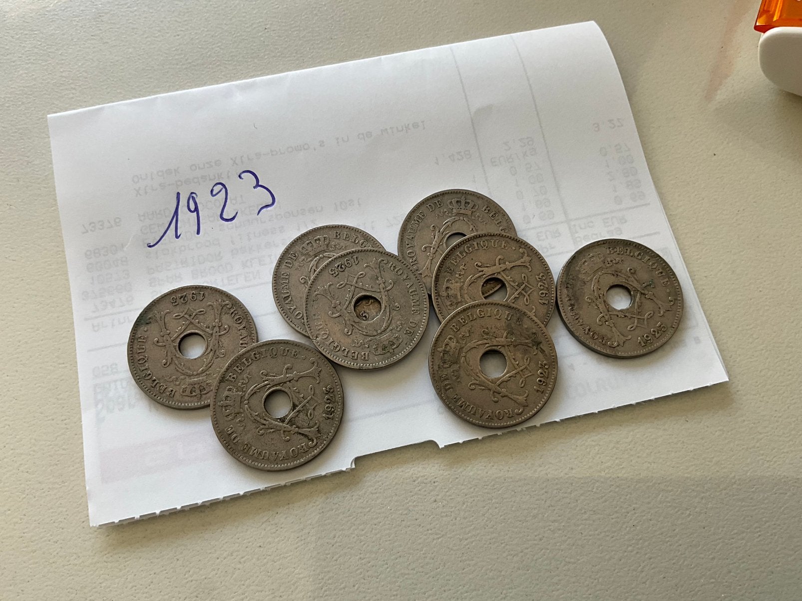 Unieke zoldervondst: Lot van 8 historische munten, Postzegels en Munten, Munten | België, Ophalen of Verzenden