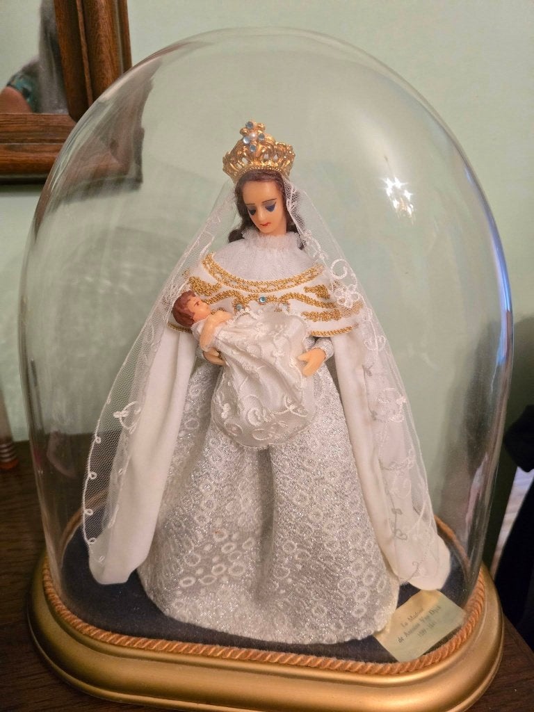 Madonna met kind, Ophalen