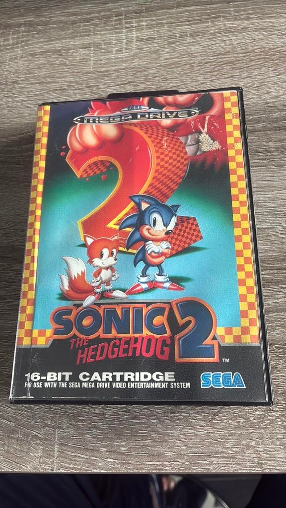 Sonic 2, Enlèvement ou Envoi, 2 joueurs, Aventure et Action, Comme neuf
