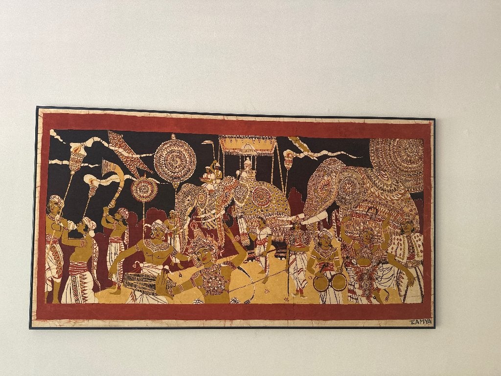 Schilderij, Ophalen