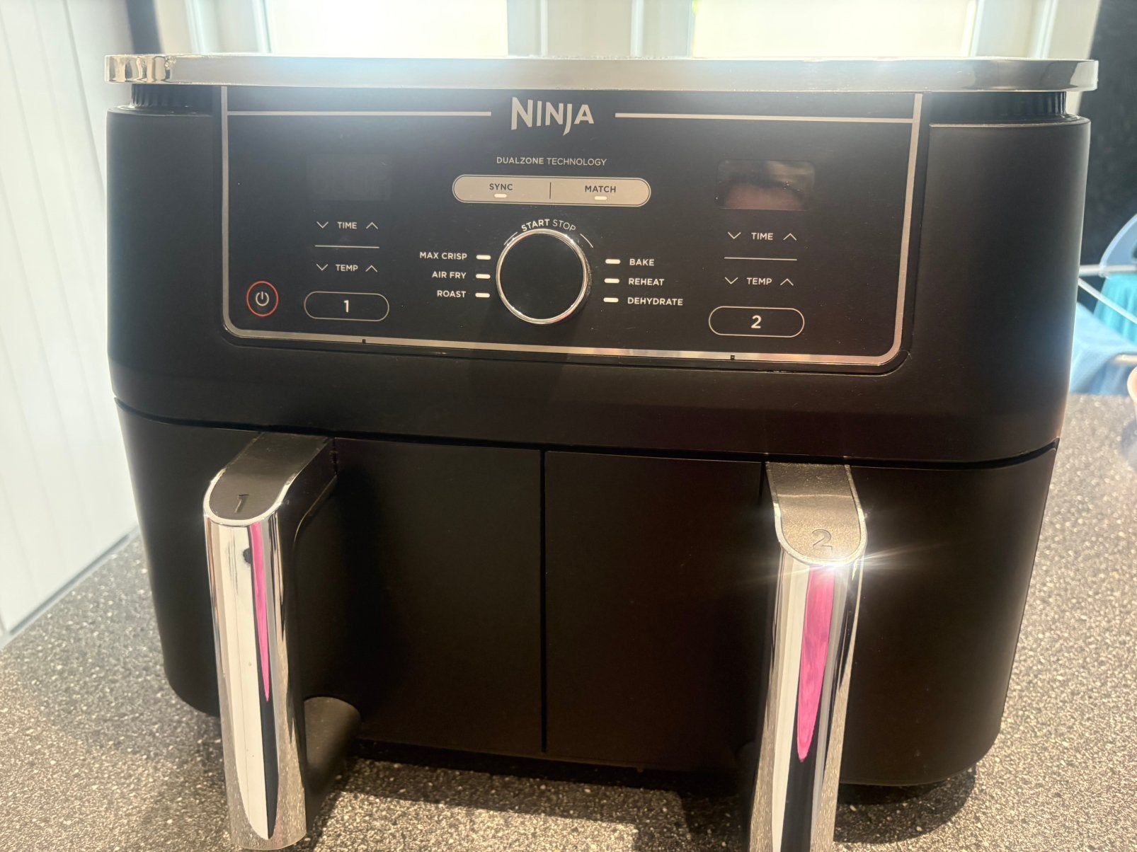 Airfryer ninja, Enlèvement, Comme neuf, Friteuse à air