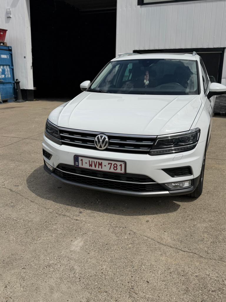 Volkswagen tiguan 2.0 tdi 4motion 98.000km full full full, Autos, Cuir, Achat, 1968 cm³, Noir