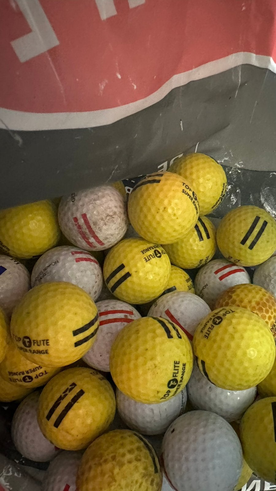 Golf ballen, Sport en Fitness, Ophalen of Verzenden, Zo goed als nieuw, Bal(len)