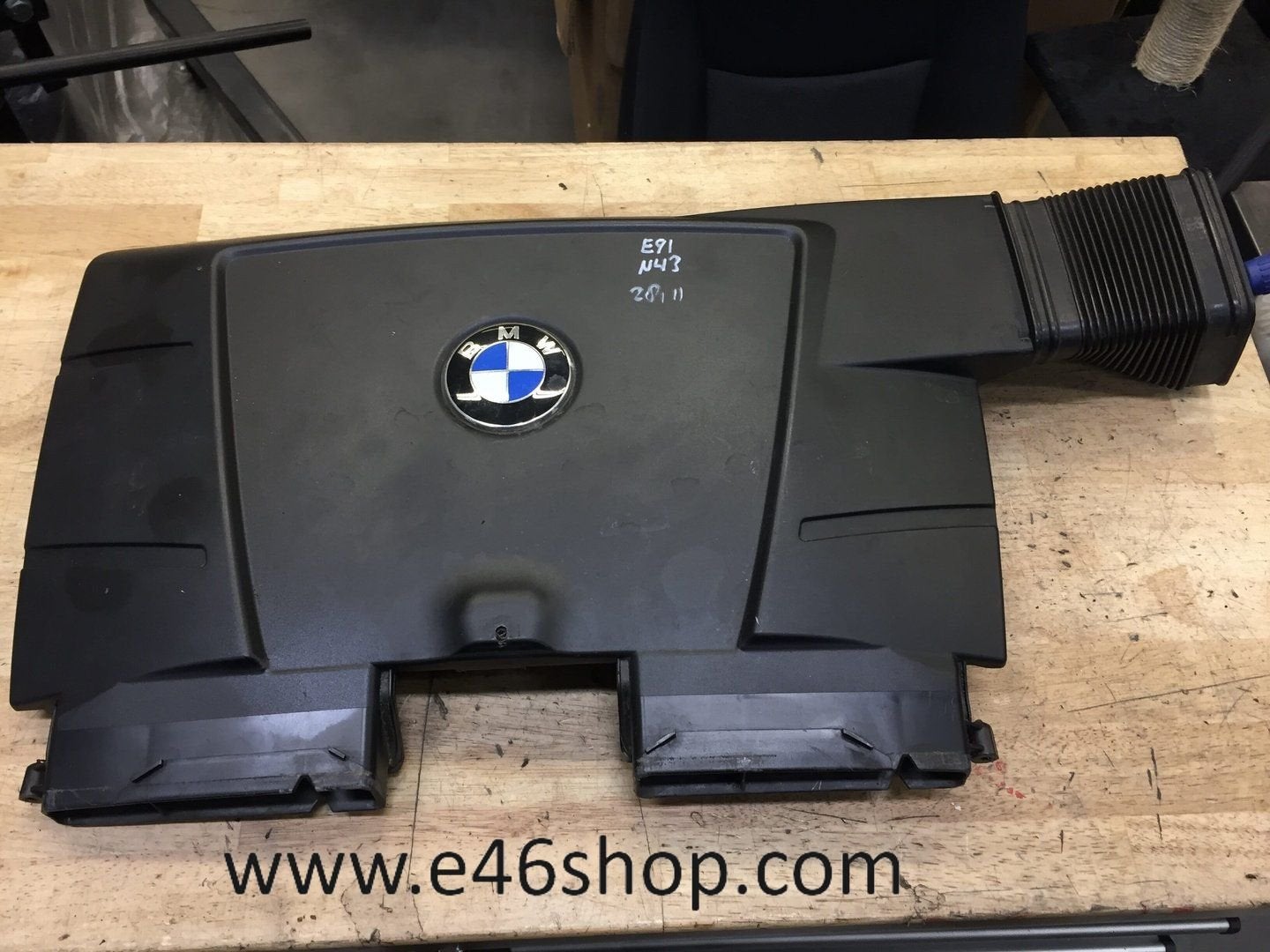 Afdekplaat BMW E90 E91 E87 N43  motor, -, Utilisé, -, Enlèvement ou Envoi