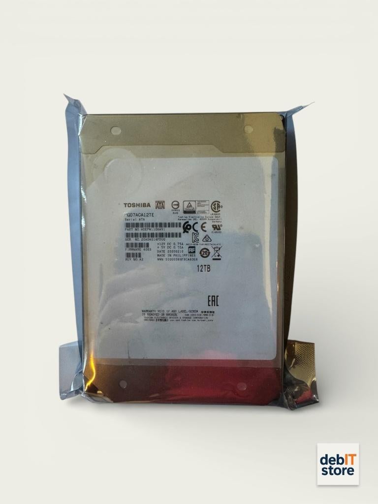 NAS Toshiba 12 To - Disque dur de serveur, Enlèvement ou Envoi, 12tb, Toshiba, SATA
