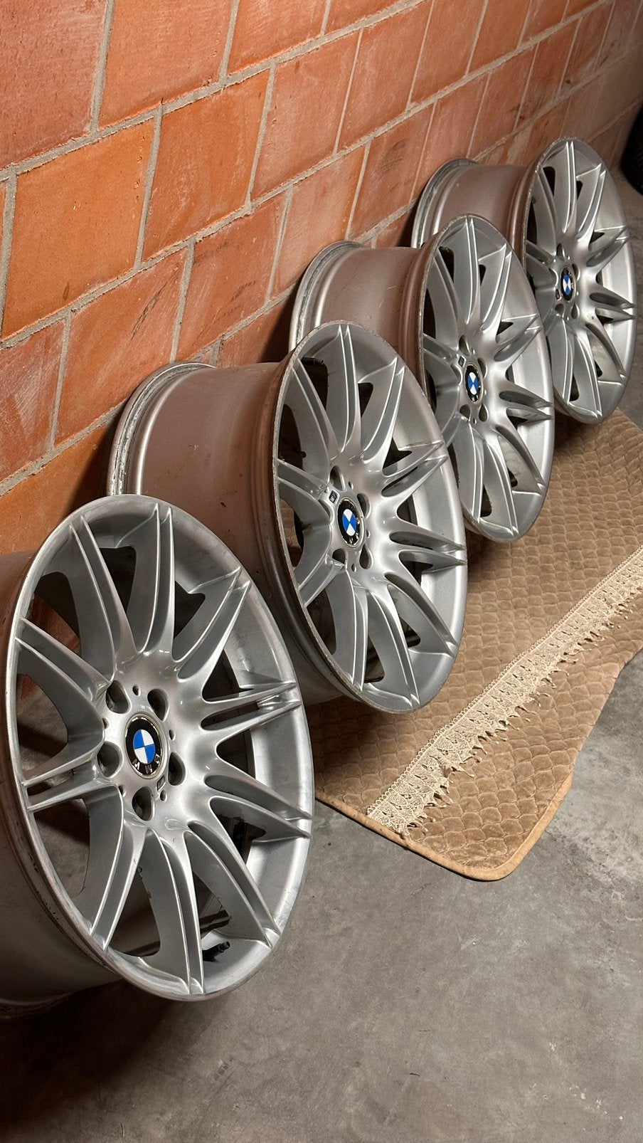 Jantes BMW 19 pouces d'origine - style 225M, Autos : Pièces & Accessoires, Enlèvement, 19 pouces, Pneu(s)