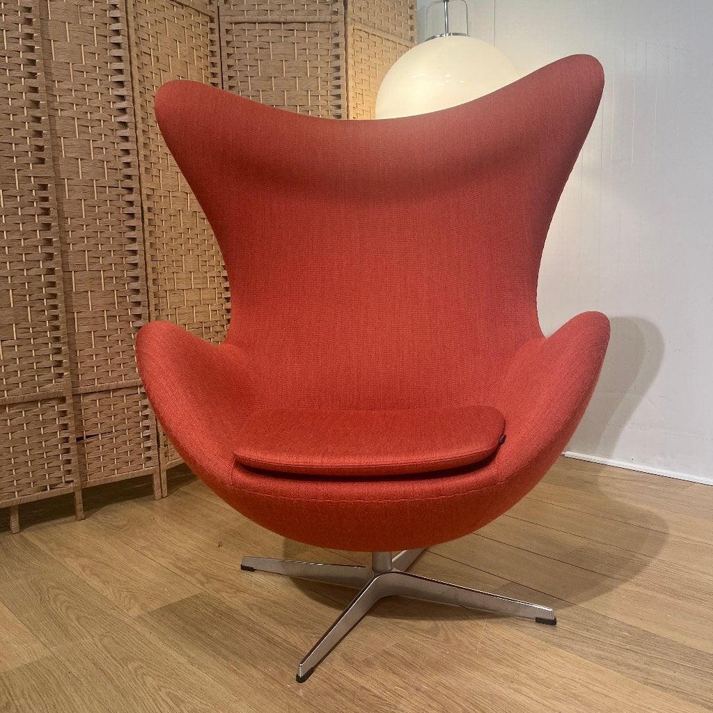 MODÈLE D’EXPOSITION Fritz Hansen Egg fauteuil + garantie, Maison & Meubles, Fauteuils, Neuf, Tissus, 75 à 100 cm, 75 à 100 cm