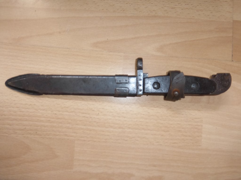 Baionnette  AK Corée du Nord M. 1968, Envoi, Armée de terre, Couteau ou Poignard