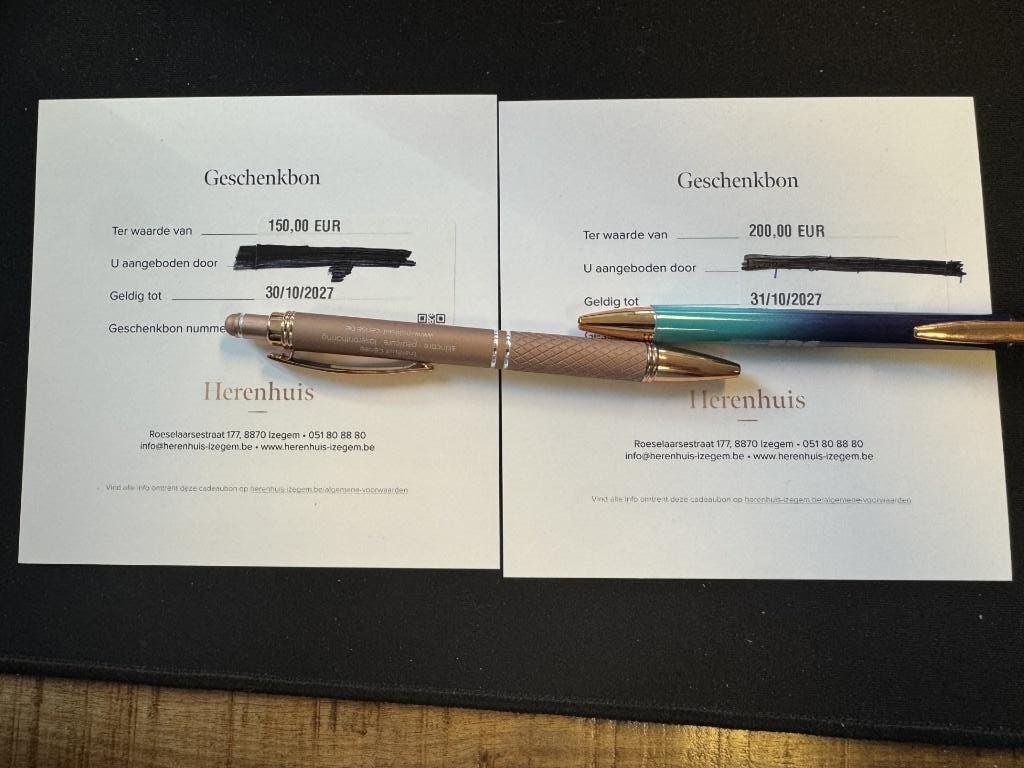 cadeaubon / geschenkbon welness te koop, Divers, Divers Autre, Neuf, Enlèvement