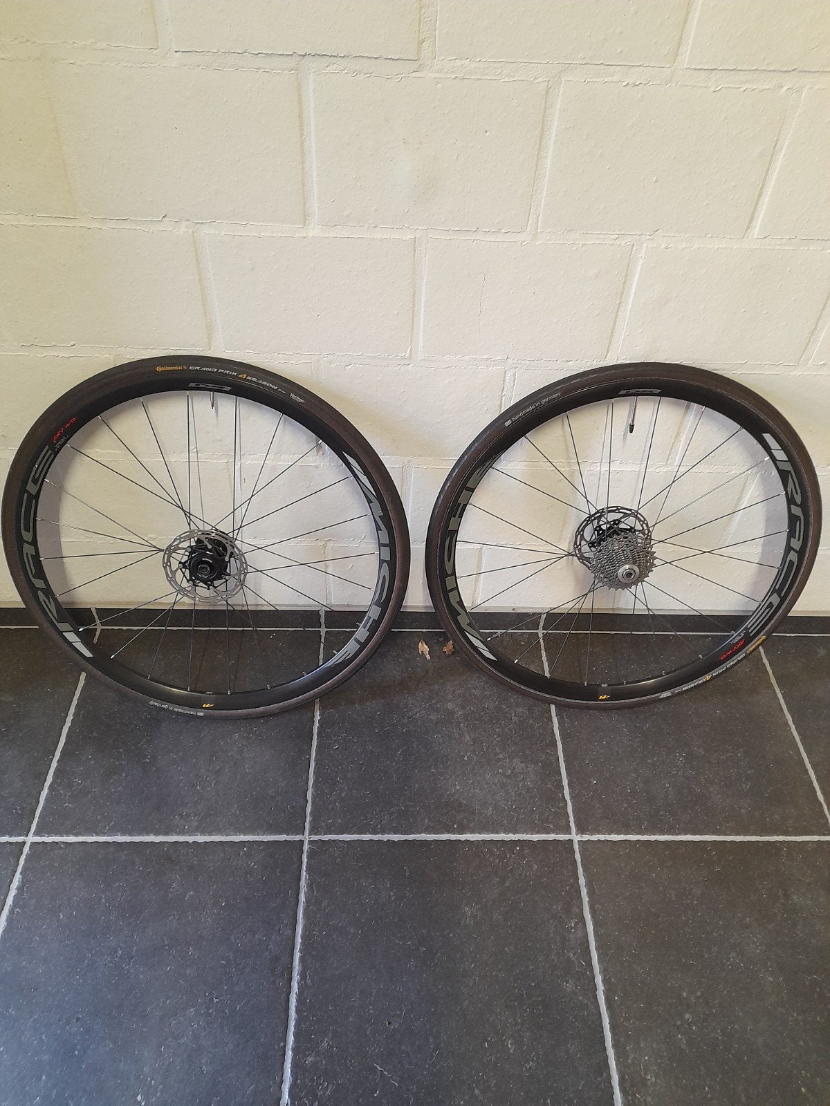 Setje wegwielen, Gebruikt, Racefiets, Aluminium, MICHE