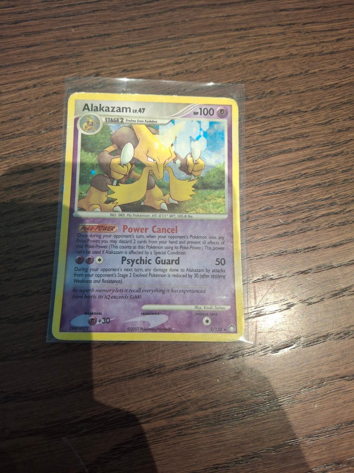 Alakazam 2/123 holo, Hobby en Vrije tijd, Verzamelkaartspellen | Pokémon, Ophalen of Verzenden