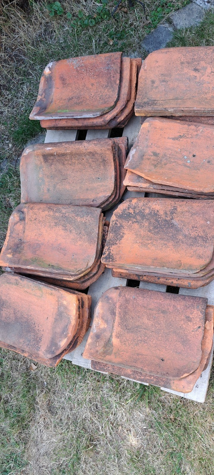 oude rode dakpannen, Doe-het-zelf en Bouw, Dakpannen en Dakbedekking, Ophalen, Dakpannen