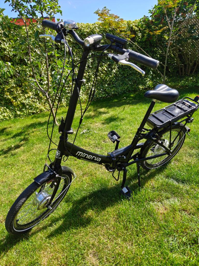 Elektrische plooifiets Minerva, Fietsen en Brommers, Ophalen, Versnellingen