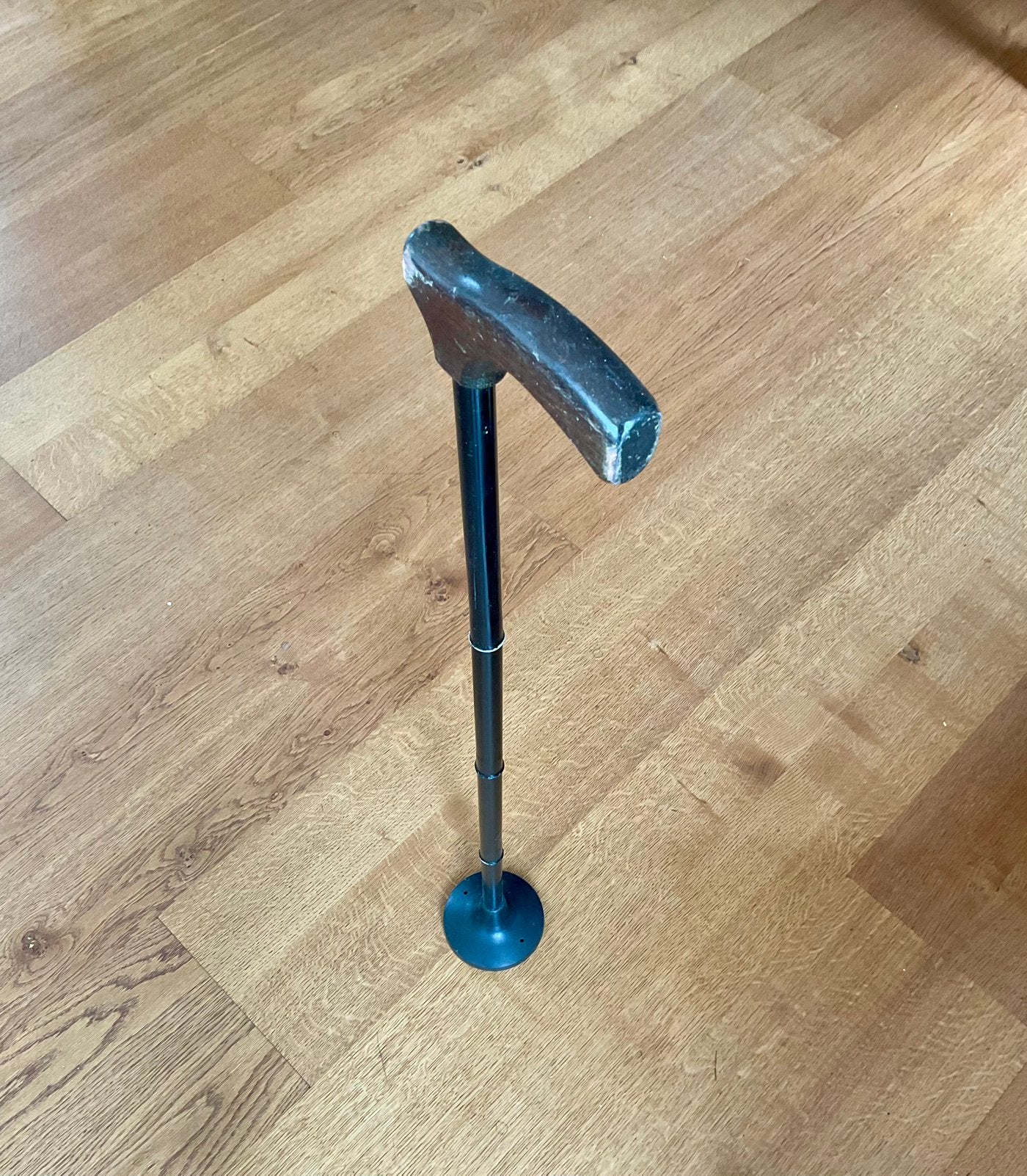Inschuifbare wandelstok, Ophalen, Gebruikt
