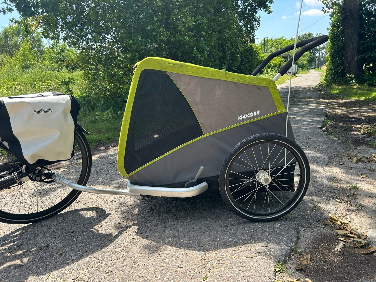 Croozer XL hondenfietskar, Ophalen, Gebruikt, Hondenkar, Vering